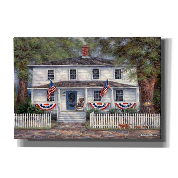 Cortesi Home 'American Roots' by Chuck Pinson, Canvas Wall Art, 26"x18"