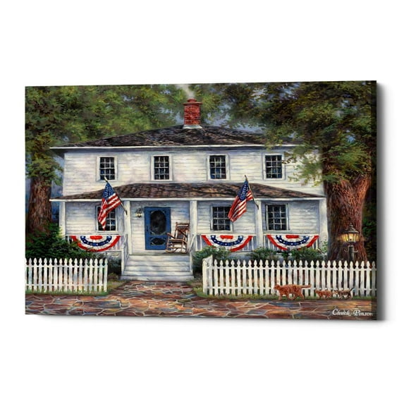 Cortesi Home 'American Roots' by Chuck Pinson, Canvas Wall Art, 40" x 54"
