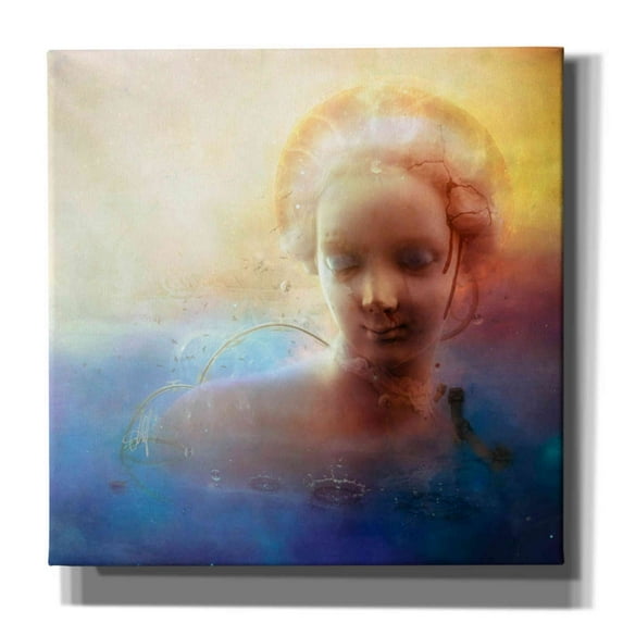 Cortesi Home 'Anachronic Circles' by Mario Sanchez Nevado, Canvas Wall Art, 37"x37"