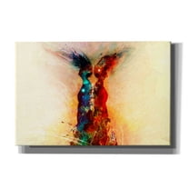 Cortesi Home 'Binary' by Mario Sanchez Nevado, Canvas Wall Art, 60"x40"