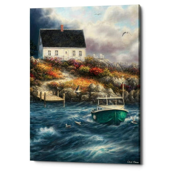 Cortesi Home 'Cape Cod Afternoon' by Chuck Pinson, Canvas Wall Art, 40" x 54"