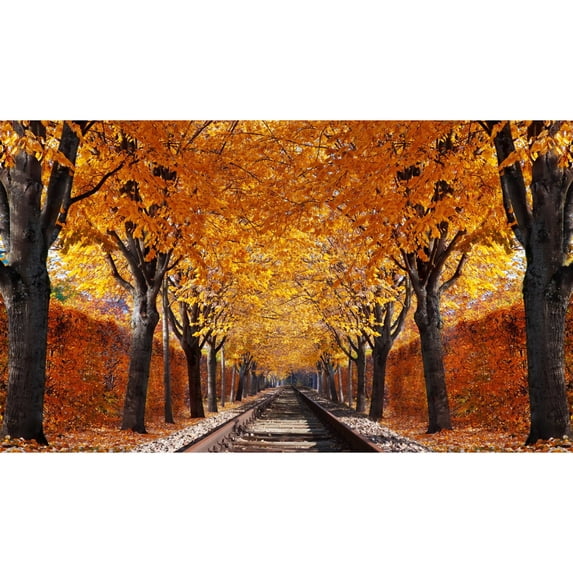 Cortesi Home Destination Unknown Tempered Glass Wall Art, 24-Inch by 36-Inch