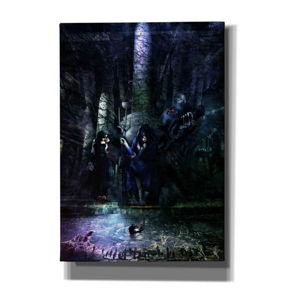 Cortesi Home 'Hades' by Mario Sanchez Nevado, Canvas Wall Art, 18"x26"