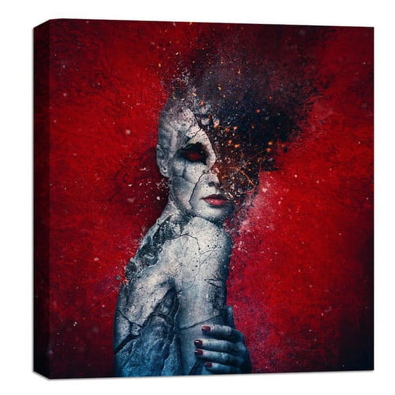 Cortesi Home ''Indifference'' by Mario Sanchez Nevado Graphic Art on Wrapped Canvas