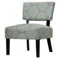 thumbnail image 1 of Cortesi Home Largo Damask Armless Accent Chair, 1 of 4