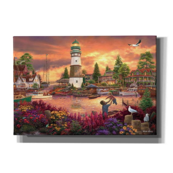 Cortesi Home 'Love Lifted Me' by Chuck Pinson, Canvas Wall Art, 26"x18"