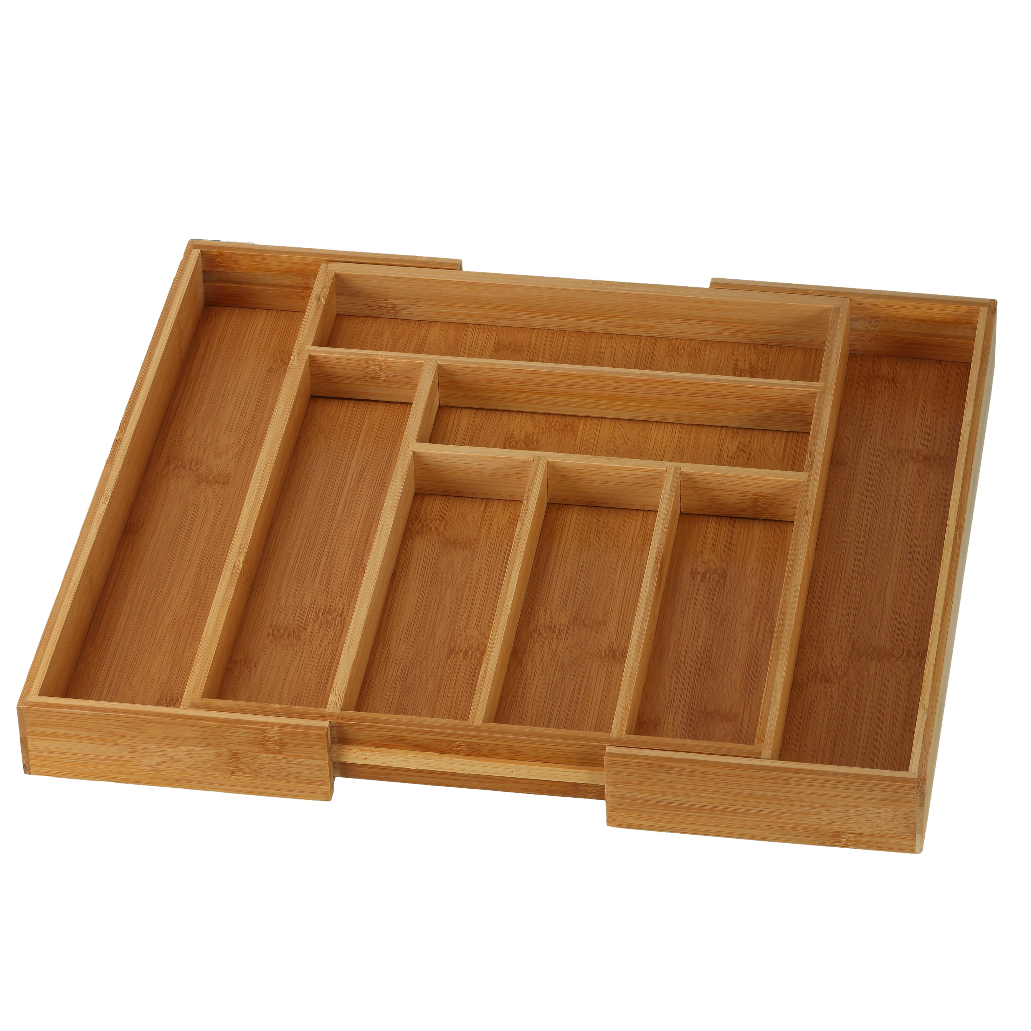 Cortesi Home Aubrey Expandable Bamboo Trivet - 8.5 To 14 Inches, Heat Resistant For Pots & Pans