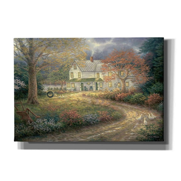 Cortesi Home 'Mid Country Farmhouse' by Chuck Pinson, Canvas Wall Art, 26" x 40"