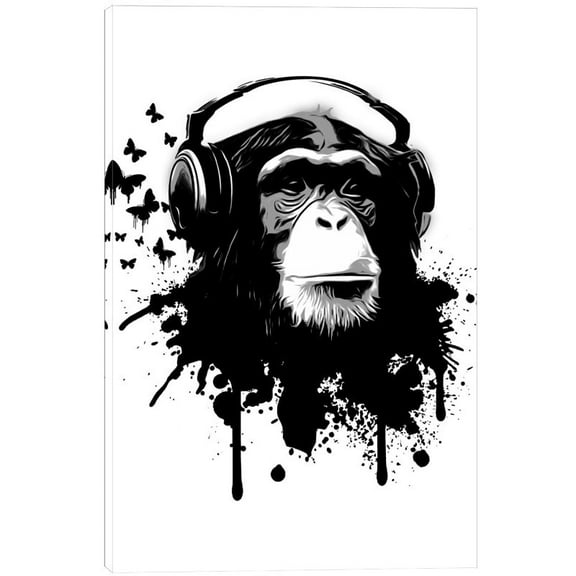 Cortesi Home ''Monkey Business'' by Nicklas Gustafsson Graphic Art on Wrapped Canvas