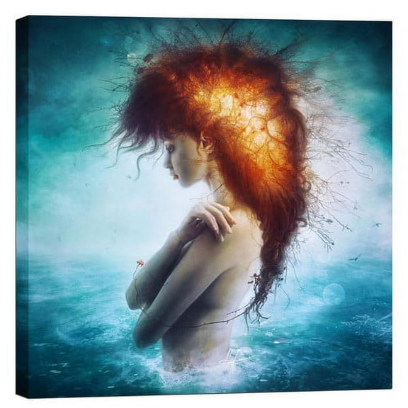 Cortesi Home ''Nirvana'' by Mario Sanchez Nevado Graphic Art on Wrapped Canvas