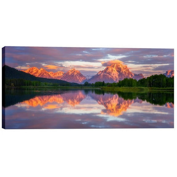 Cortesi Home ''Oxbow Magic'' by Darren White Photographic Print on Wrapped Canvas