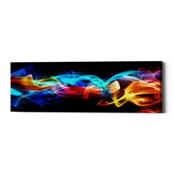 Cortesi Home Smokey Haze Canvas Print Wall Art, 12" x 36"