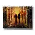 thumbnail image 1 of Cortesi Home  "Strangers" by Mario Sanchez Nevado, Giclee Canvas Wall Art - Orange 54" x 40", 1 of 3