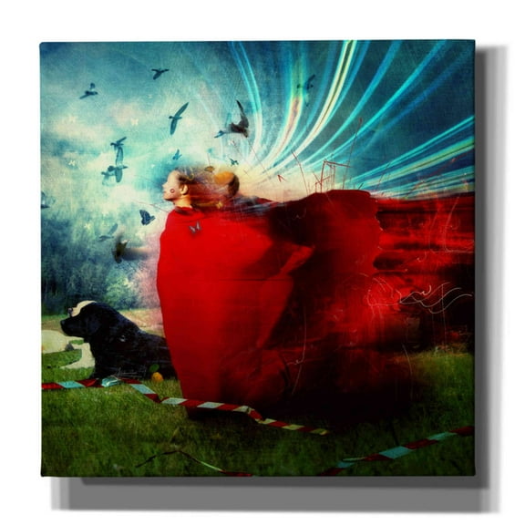 Cortesi Home 'The Strange Blind Sensation' by Mario Sanchez Nevado, Canvas Wall Art, 37"x37"