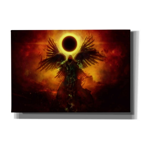 Cortesi Home 'Wings of Apocalypse' by Mario Sanchez Nevado, Canvas Wall Art, 26"x18"
