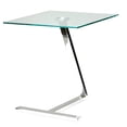 thumbnail image 1 of Cortesi Home Zee Square Glass End Table, 18x18x20, 1 of 2