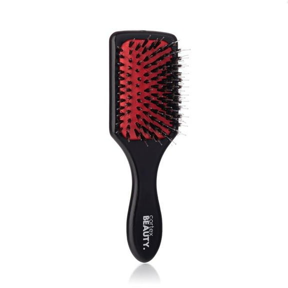 Cortex Beauty CB-BRU2.7PAD-BLKWD 2.7' Professional Wooden Paddle Brush | Black Wood