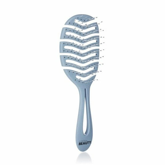 Cortex Beauty CB-BRU3FLEX-BLU 3' Recycled Flexible Detangling Brush | Blue