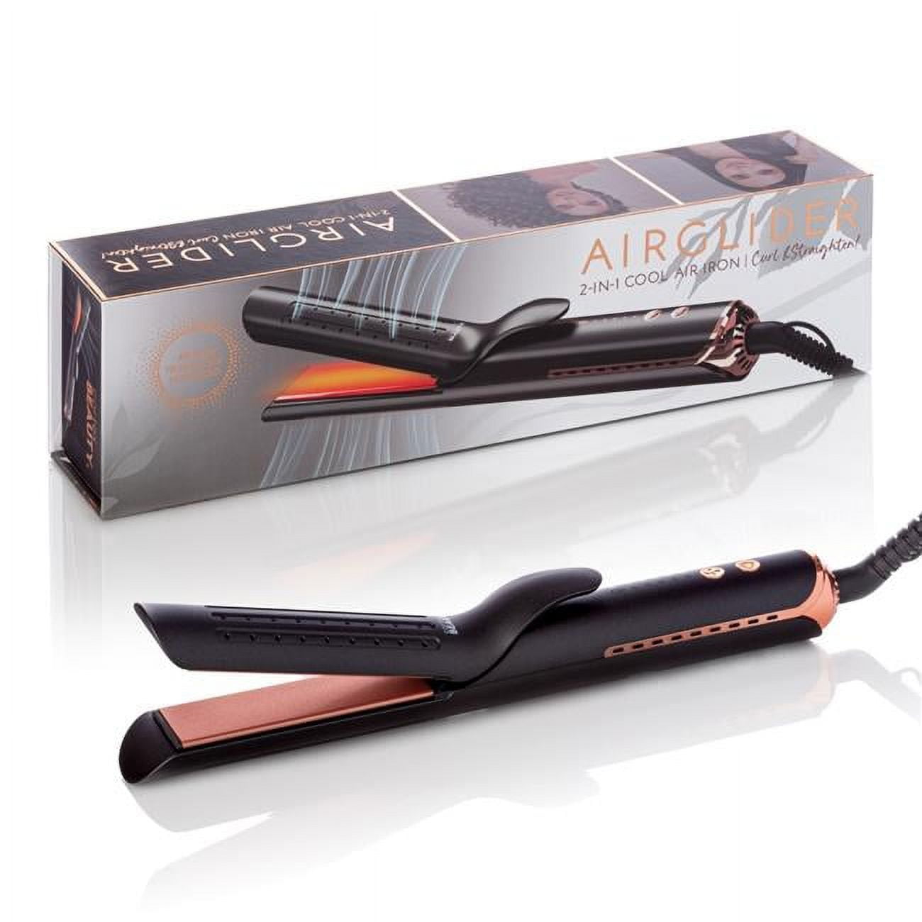 Air straightener top