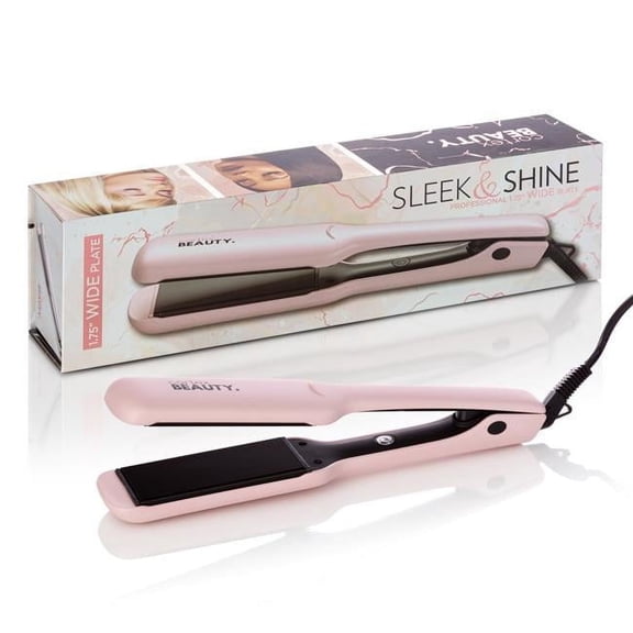 Cortex Beauty CB-SLKSHN1.75-BBYP Sleek & Shine | Professional 1.75 Wide Plate Flat Iron