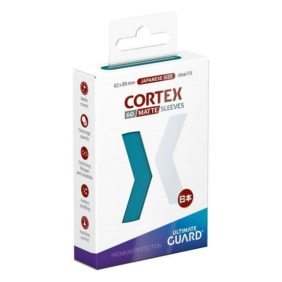 Cortex Ideal Fit Petrol Card Sleeves (Matte)