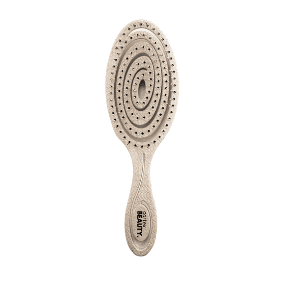 Cortex Beauty Eco-friendly Detangle Brush - Detangle Your Hair While Massaging Your Scalp - Tan