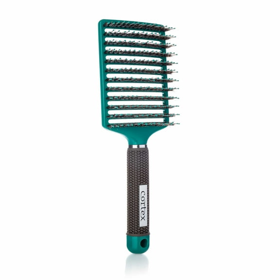 Cortex International | Premium Boar Hair Bristled Smoothing Blowout Round Brush 2.4"