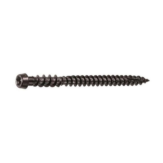 Cortex No. 10 x 2.5 in. Madeira Torx Ttap Button Head Hidden Deck Fastener, 224 Piece