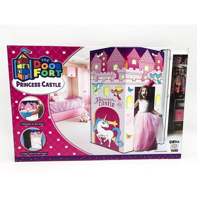 Cortex Toys Princess Castle Doorway Fort Play Tent Easy Set-Up for