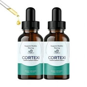 Cortexi Tinnitus Treatment - Hearing Support Drops - Helps with Eardrum Health, Supports Healthy Hearing (2 Pack)