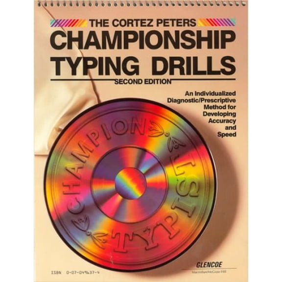 Pre-Owned The Cortez Peters Championship Typing Drills by Cortez Peters (Paperback), Business & Investing, BUSINESS and ECONOMICS / Secretarial Aids and Training, Subsequent, 59 pages, English