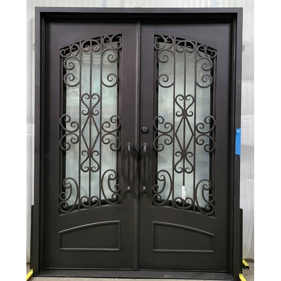 Cortez Wrought Double Iron Door 74.5" x 97.5"