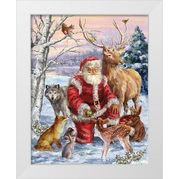 Corti, Marcello 20x24 White Modern Wood Framed Museum Art Print Titled - Winter Break