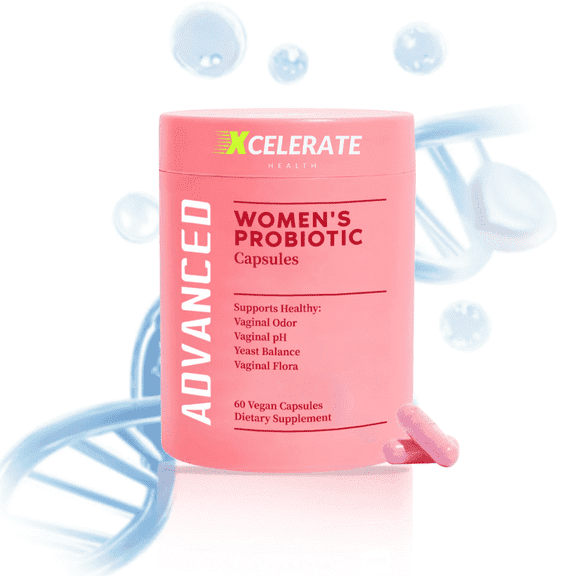 Floral  Probiotic for Women  Vaginal Flora & PH Balance Support | Feminine Health & Support| 60 Capsules by Xcelerate Health