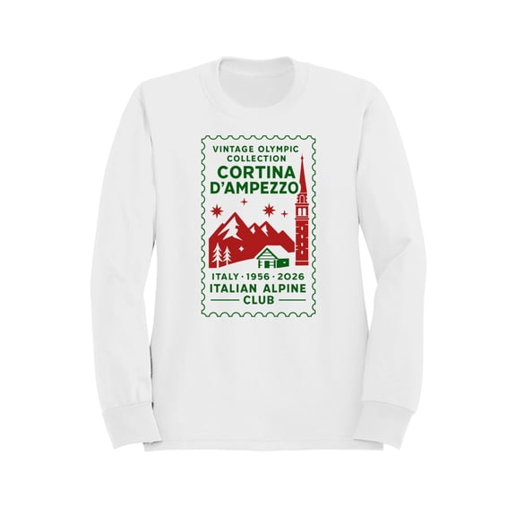 Cortina D'Ampezzo Vintage Olympic Design Women's Sweatshirt