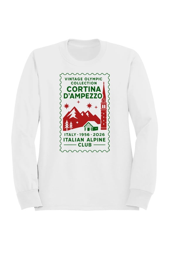 Cortina D'Ampezzo Vintage Olympic Design Women's Sweatshirt