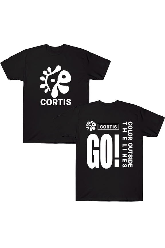Cortis New Boy Group "GO" Song T-Shirt Print T SHIRTS Round Neck Short Sleeve Cotton Tee
