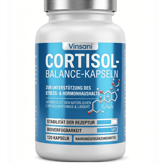 Cortisol Health Dietary Supplement, 120 Capsules