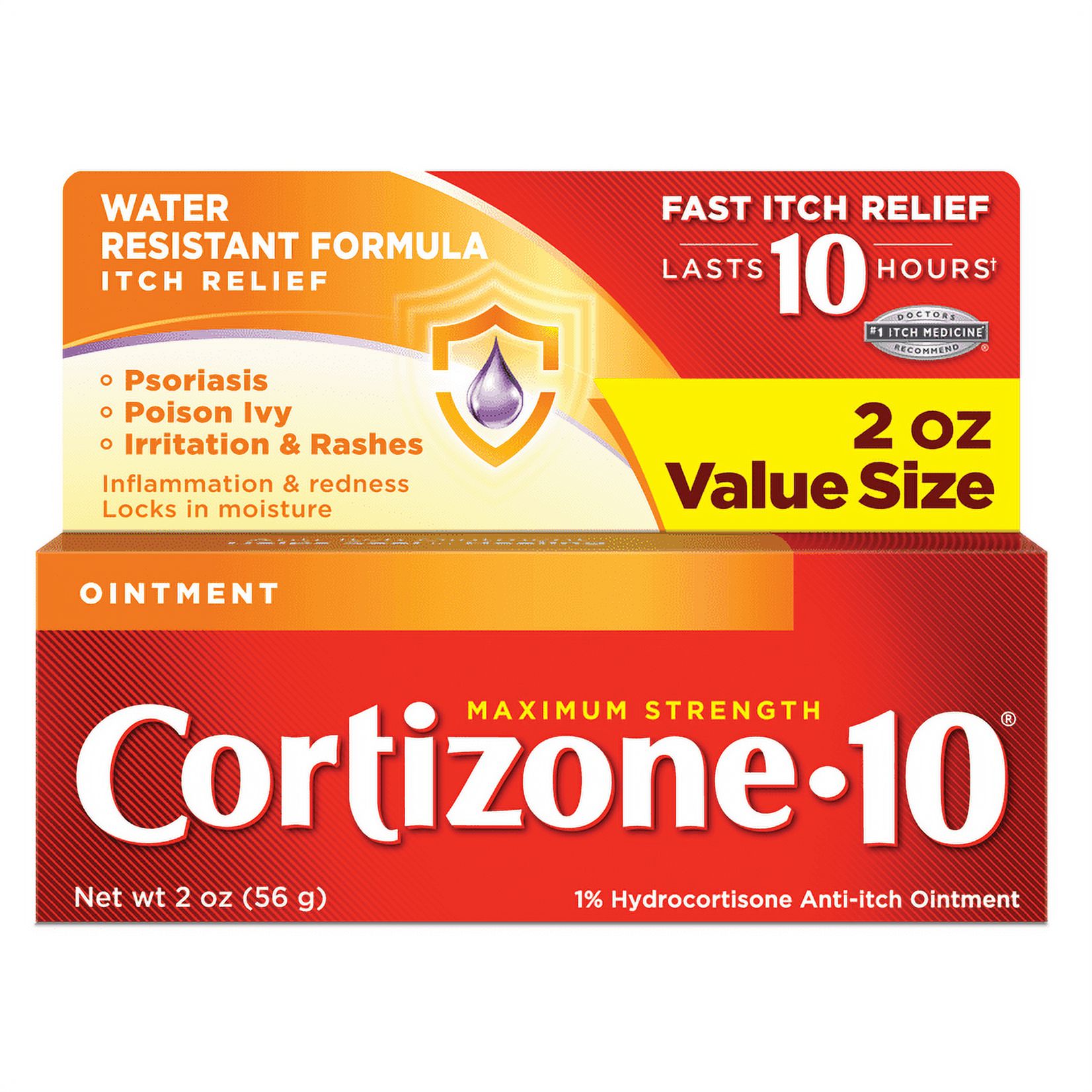 Cortizone-10 Anti-Itch Ointment 2 oz, Value Size - image 1 of 8