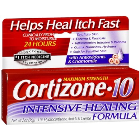 Cortizone-10 Intensive-Healing Formula 2 Ounce (Boxed) (59ml) (3 Pack)