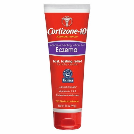 Cortizone-10 Intensive Healing Lotion Eczema/Dry Skin 3.50 oz (Pack of 3)