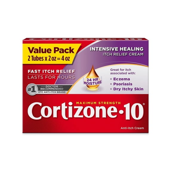 Cortizone 10 Intensive Moisture Creme 2 oz - 2 Pack
