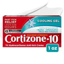 Cortizone-10 Maximum Strength 1% Hydrocortisone Anti-Itch Cooling Relief Gel 1oz