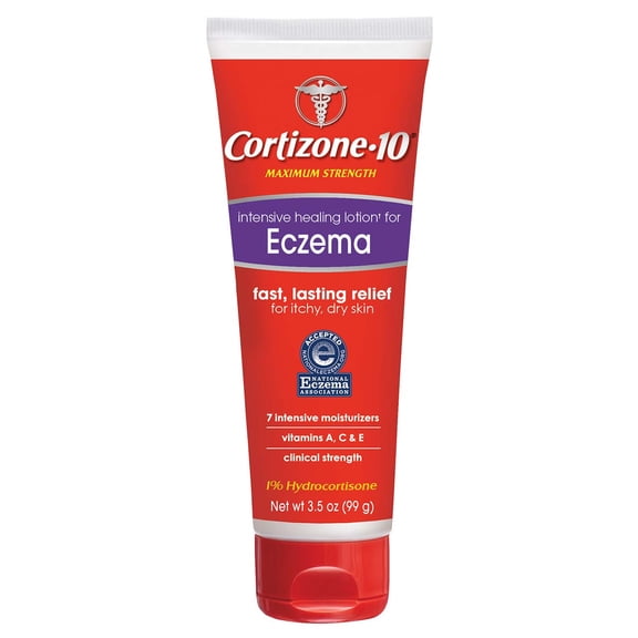 Cortizone 10 Maximum Strength Eczema Lotion, 3.5 oz