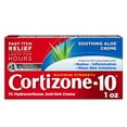 thumbnail image 1 of Cortizone 10 Soothing Aloe Creme 1 ounce Tube Flexible Packaging, 1 of 8
