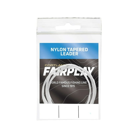 Cortland Fairplay Nylon Tapered Leader 3X 9'