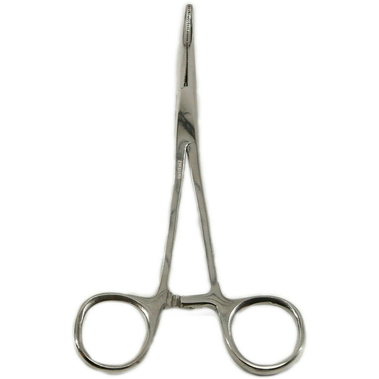 Cortland Fairplay 5.5 inch Curved Stainless Steel Forceps Fly Fishing Tool,  650695