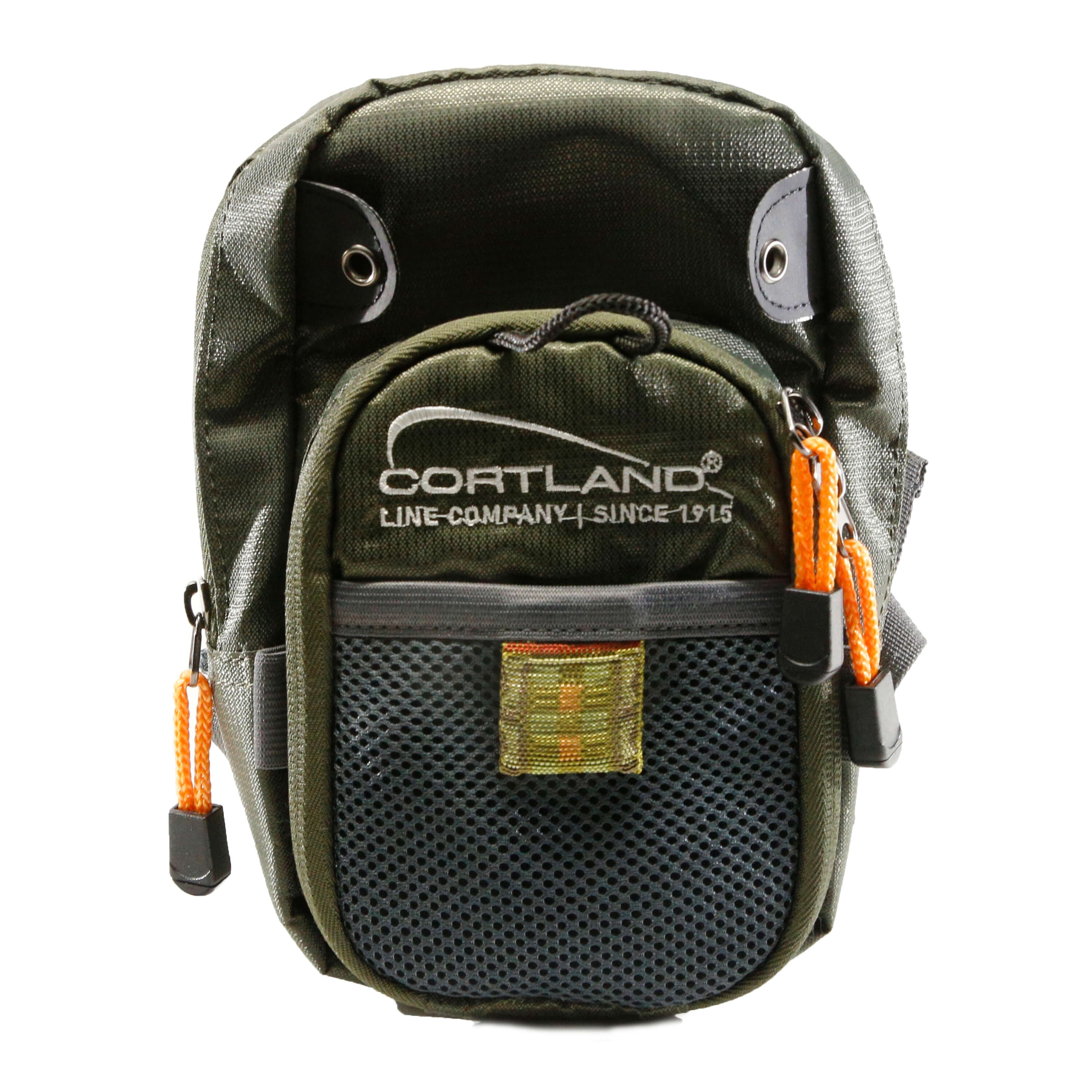 Cortland Fairplay Adult Chest Pack Soft Sided Tackle Bag, Green, 2