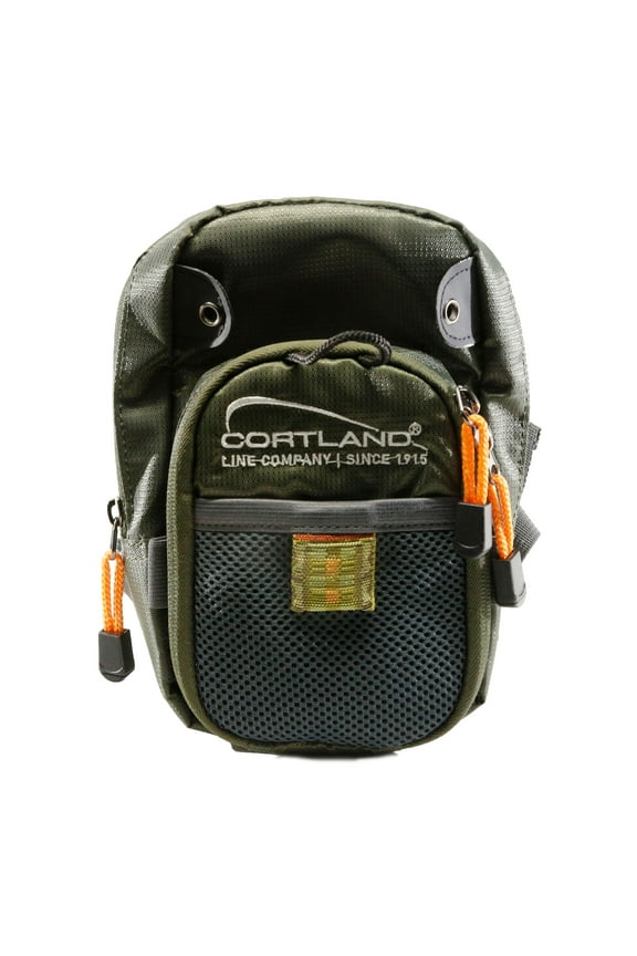 Fairplay Adult Chest Pack Soft Sided Tackle Bag, Green, 2 Pouch, Polyester blend, 1 Pack