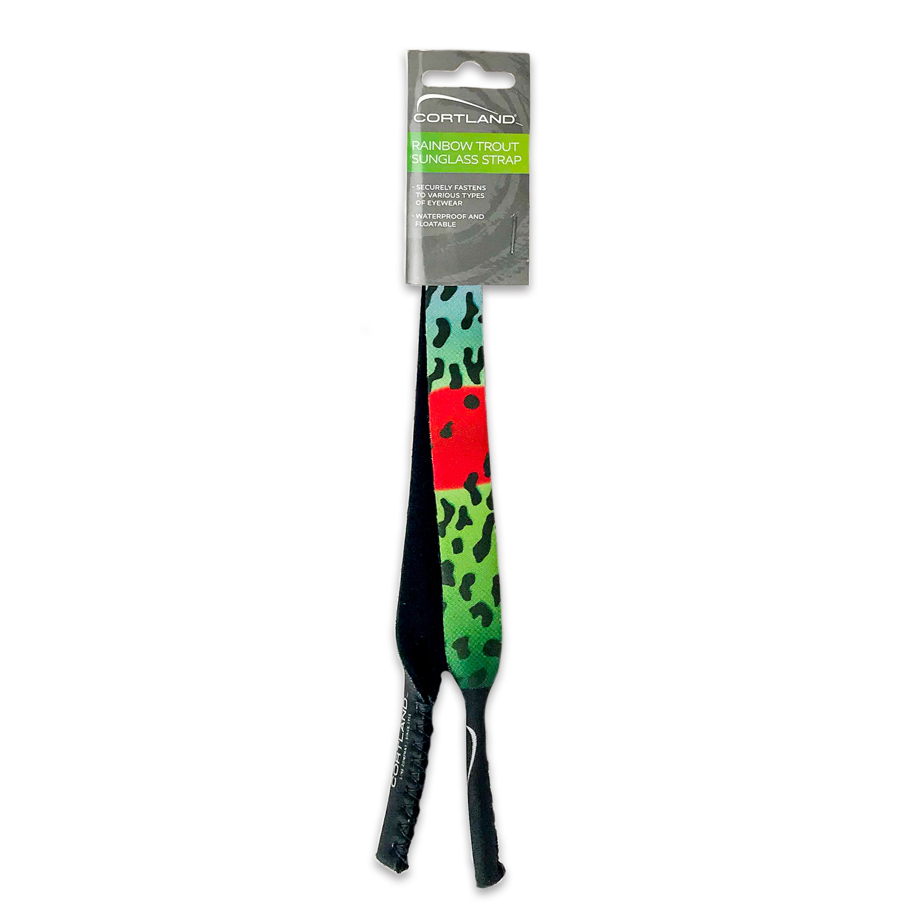 Cortland Fairplay Adult Neoprene Rainbow Trout Sunglass Strap/Cord, 664364